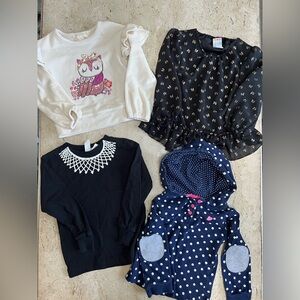 Gilt’s Size 2T 4- Shirt Bundle Healthtex, Carter’s, BTWEEN